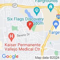 View Map of 300 Hospital Drive,Vallejo,CA,94589